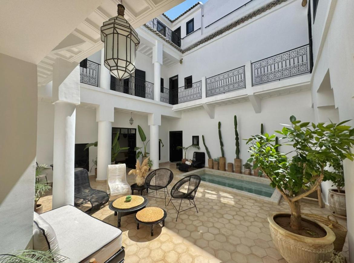 Riad 27 & Spa Entierement Privatise Marrakesh Exterior foto