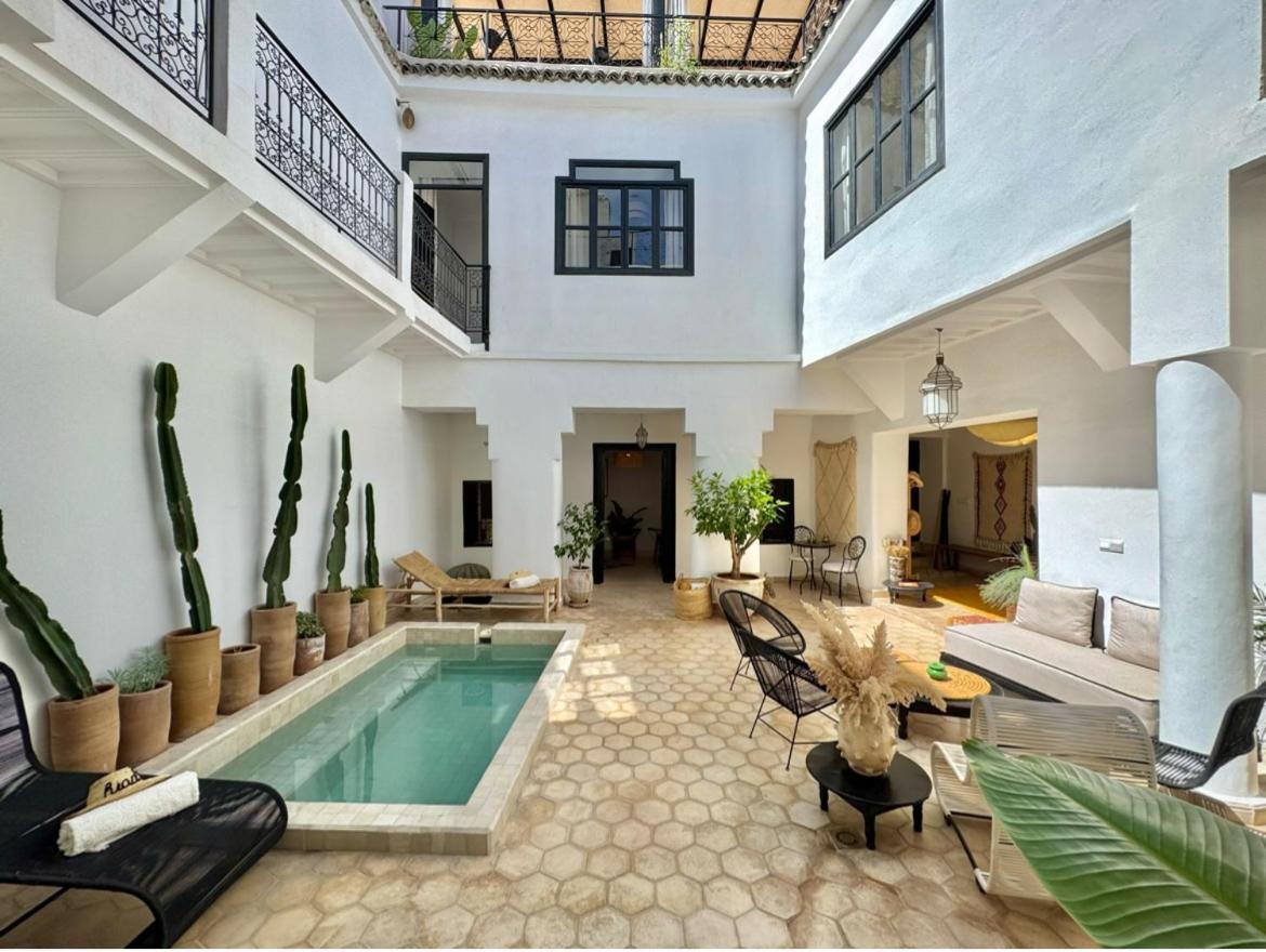 Riad 27 & Spa Entierement Privatise Marrakesh Exterior foto